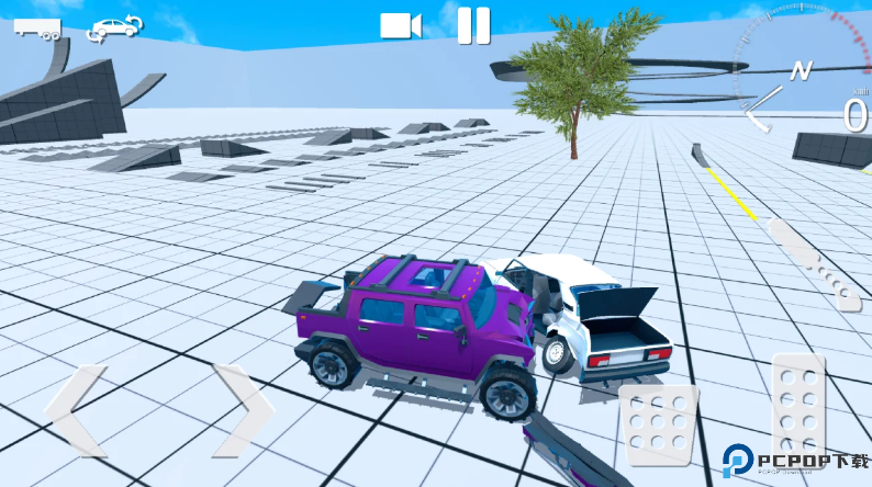 汽车高速碰撞模拟器