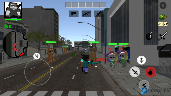 木棍人大战工匠