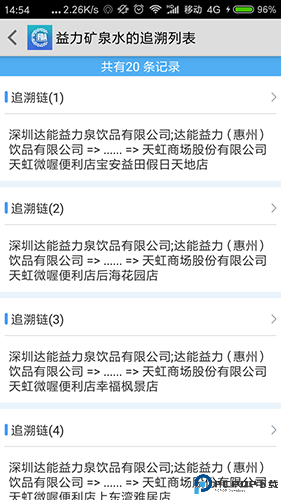 食品安全追溯最新版