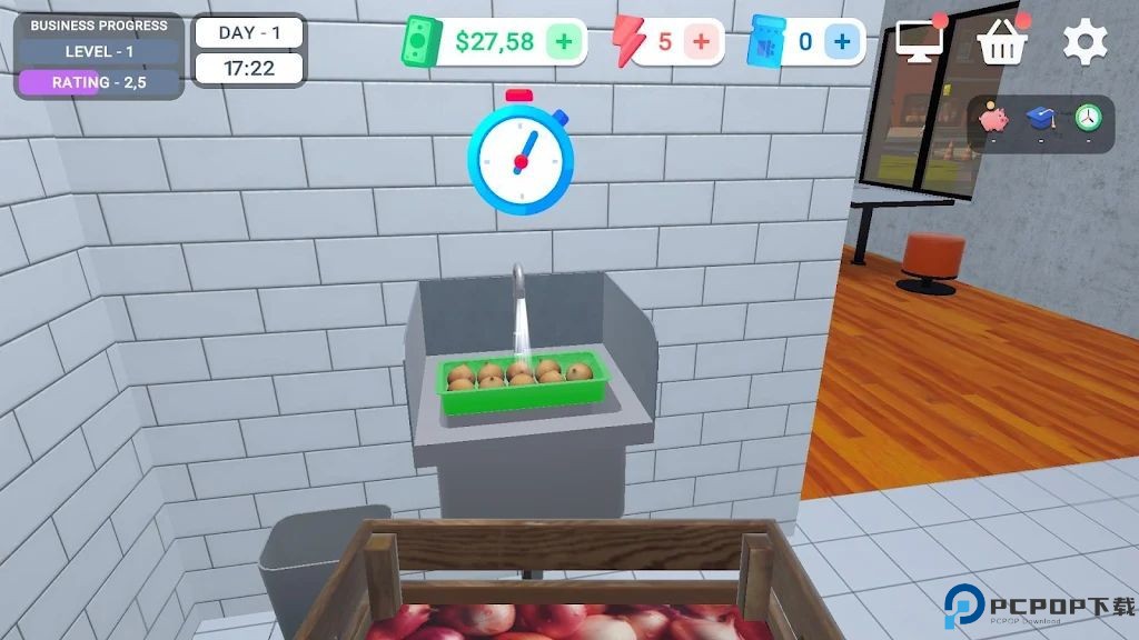 我的汉堡店模拟器汉化版免费下载