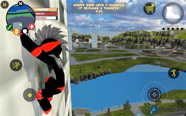 火柴人绳索英雄正版手游最新版