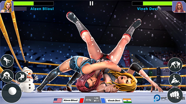 坏女孩摔跤手游最新版