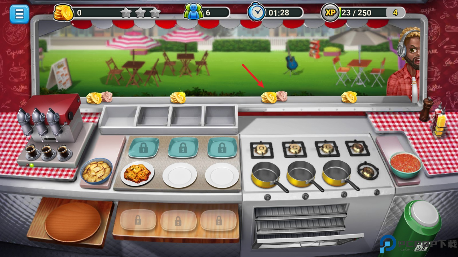 餐车厨师烹饪游戏