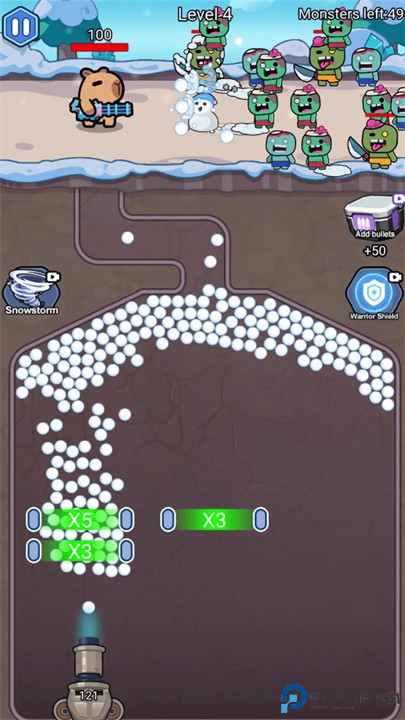 雪球子弹倍增器免费下载