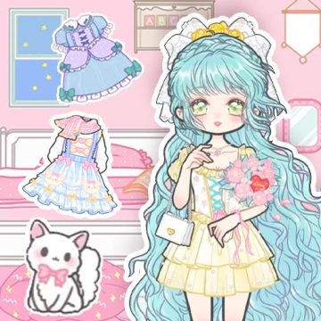 托卡粉彩少女换装免费下载