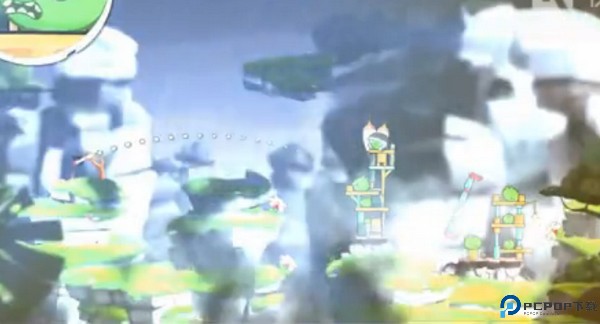 愤怒的小鸟2第70关攻略2