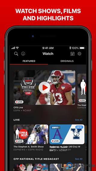 ESPN体育在线直播最新版