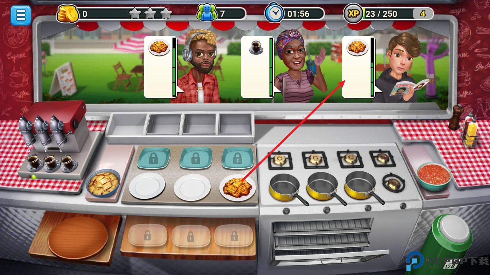 餐车厨师烹饪游戏