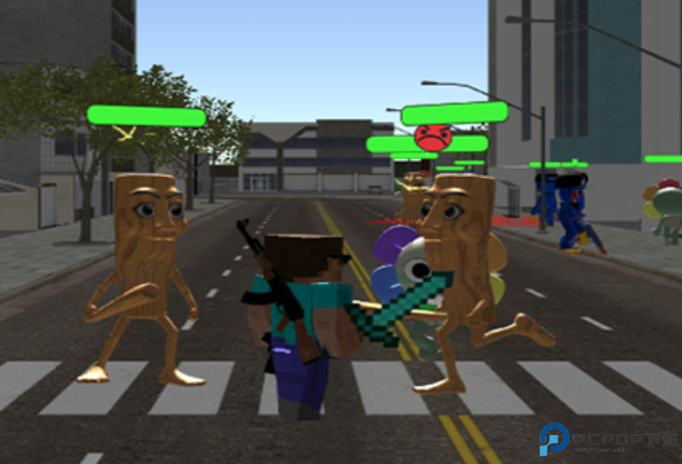 木棍人大战工匠