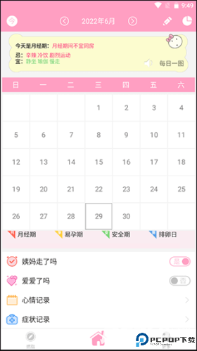 月经期安全期管家