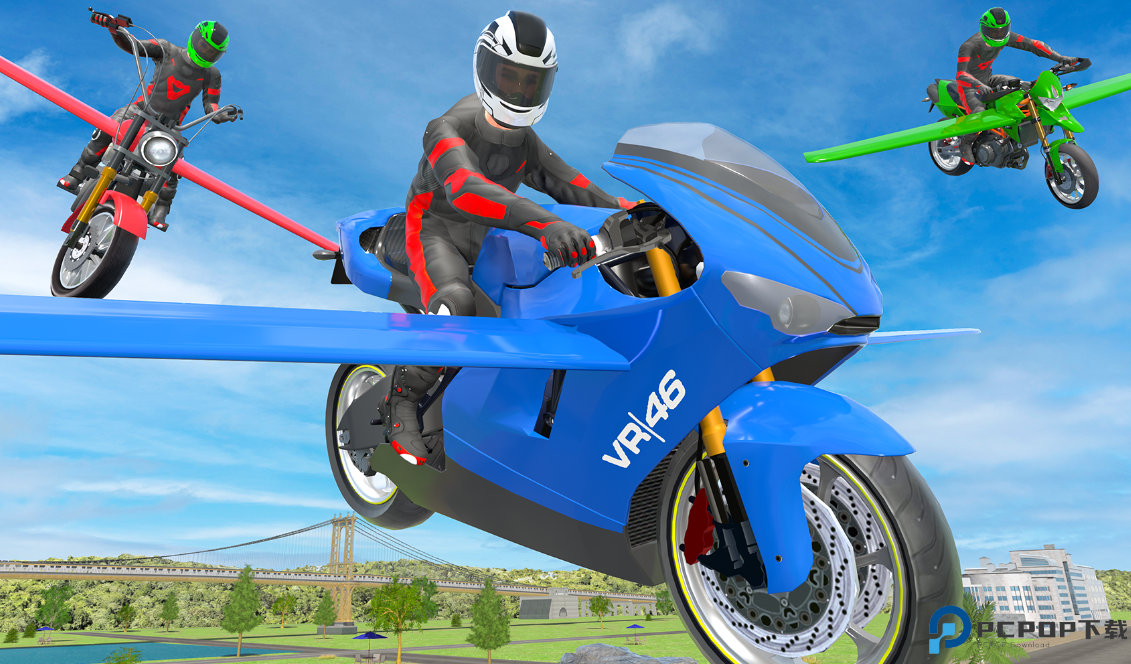 飞行摩托车模拟器