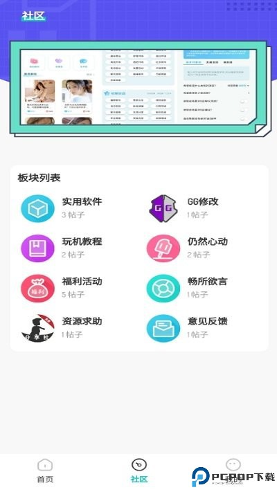 分享社区软件库