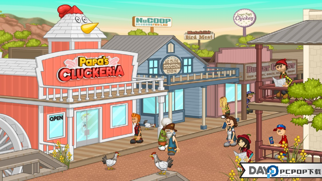 老爹炸鸡堡店中文版