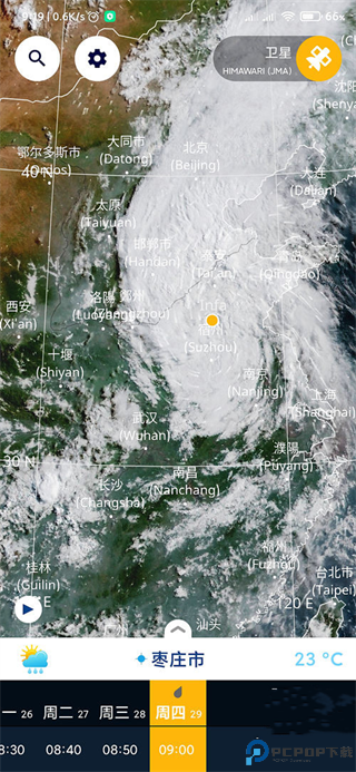 Ventusky风雨气温