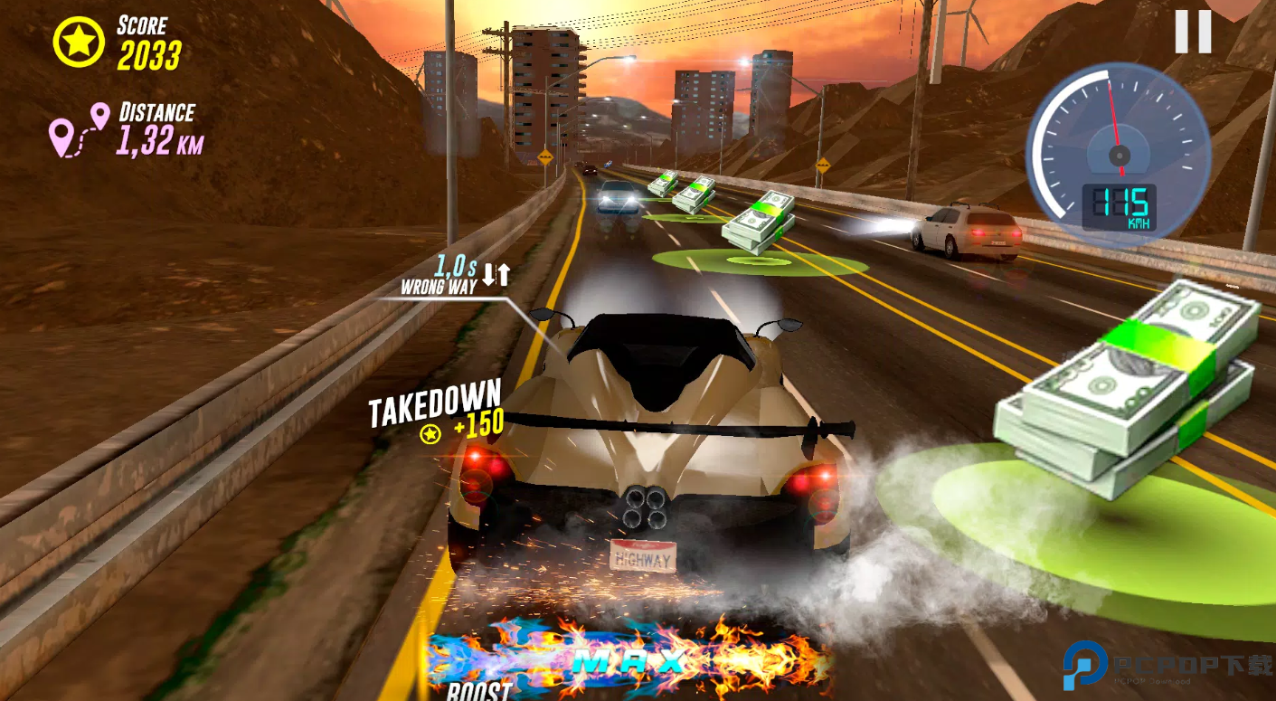 高速公路超速驾驶模拟器