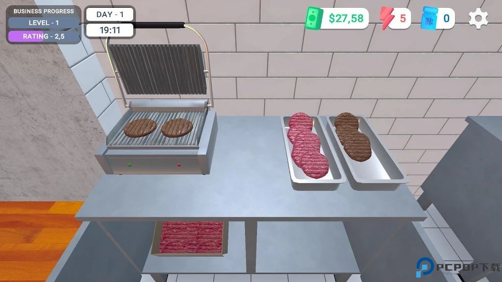 我的汉堡店模拟器汉化版免费下载