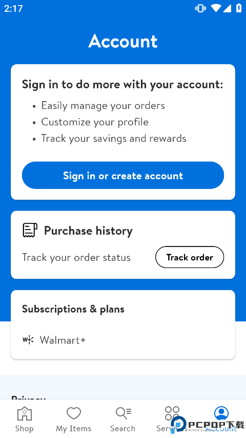 沃尔玛购物平台