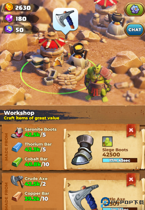 矿石工艺兽人采矿营地中文版