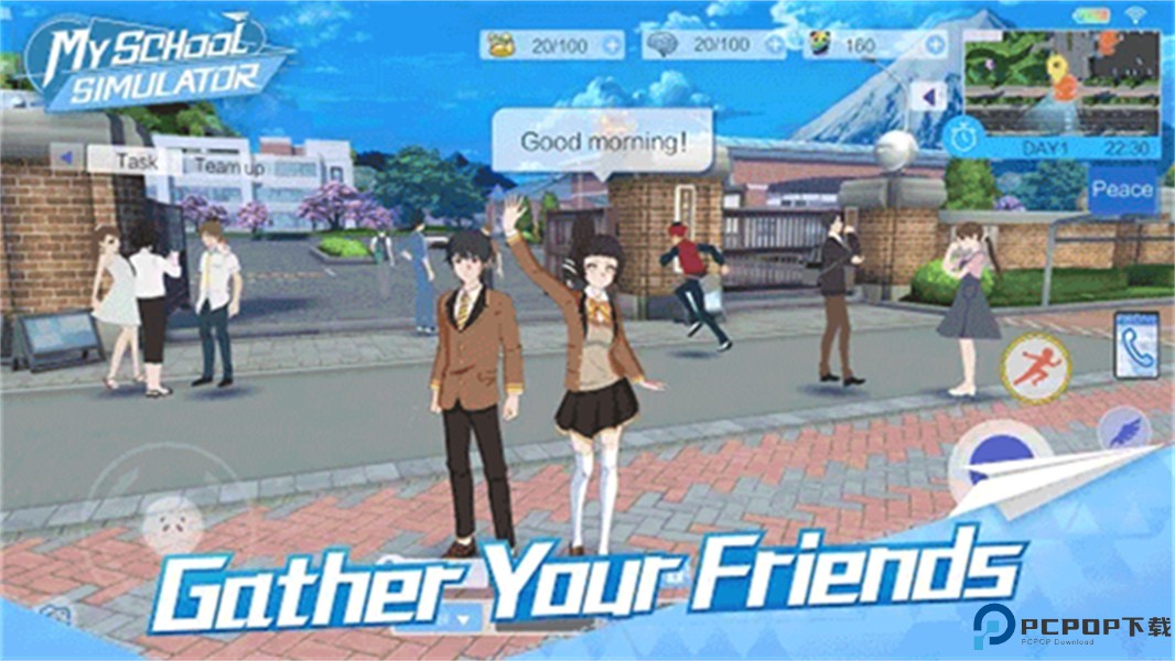 青春校园模拟器中文版免费下载