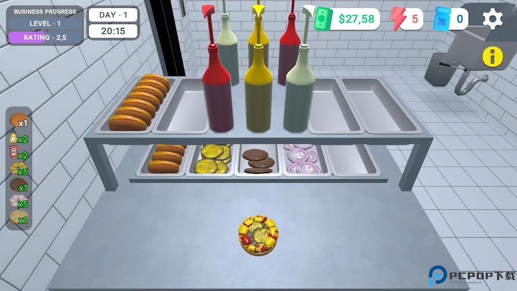 我的汉堡店模拟器汉化版免费下载