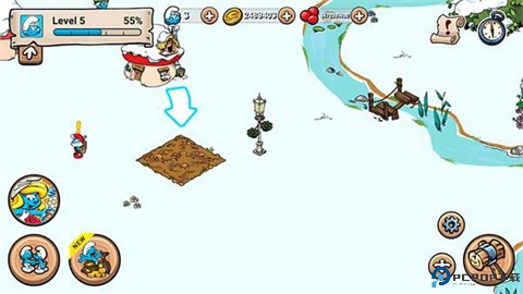 smurfs蓝精灵村庄中文版