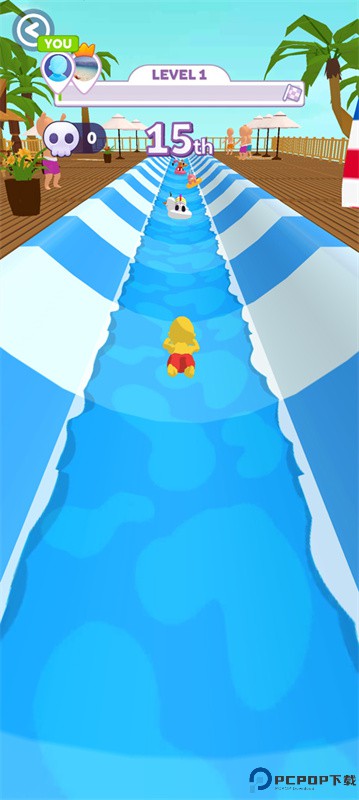 水上乐园滑梯竞速游戏免费下载