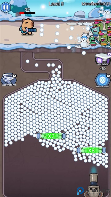 雪球子弹倍增器