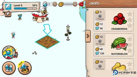 smurfs蓝精灵村庄中文版