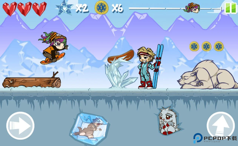 滑雪板女孩手游