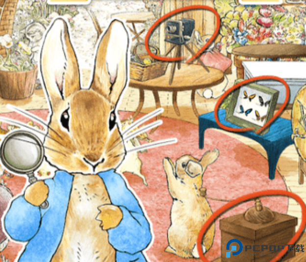 彼得兔小小村落的遗失物手机版
