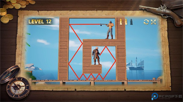 子弹射击金银岛之谜游戏免费下载