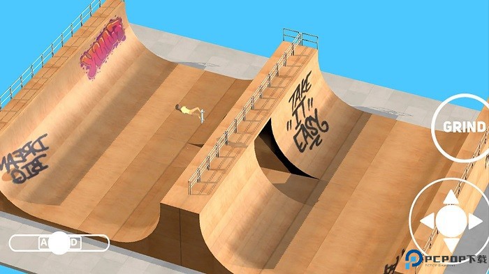 坡道滑板游戏免费下载