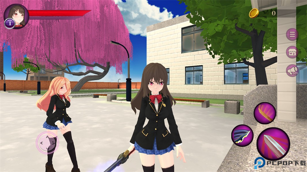 动漫学校模拟器生活3D中文版免费下载