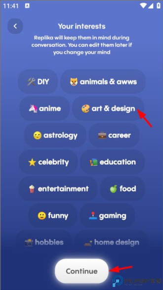 Replika聊天机器人