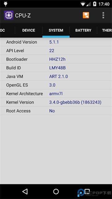 cpuz手机版最新版