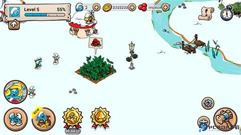 smurfs蓝精灵村庄中文版