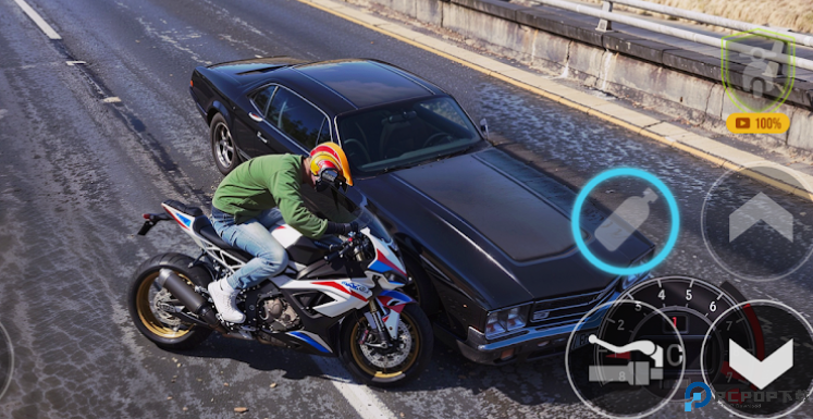 摩托赛车驾驶模拟器