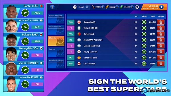 足球经理2025手游汉化版免费下载