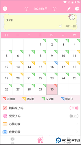 月经期安全期管家