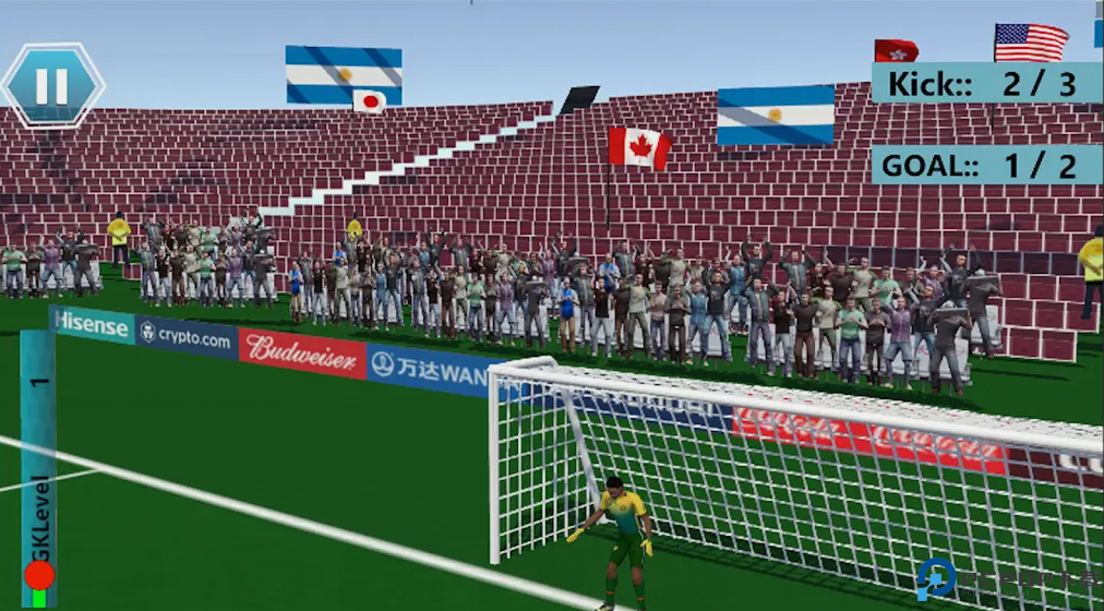 踢球英雄足球免费下载