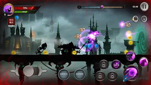 火柴人传说暗影战争手机版如何进行自动战斗1