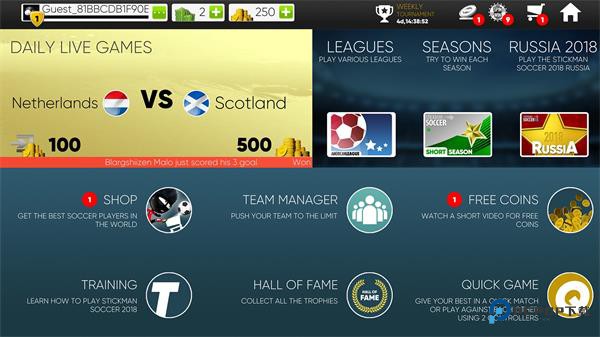 火柴人足球中文版v4.0