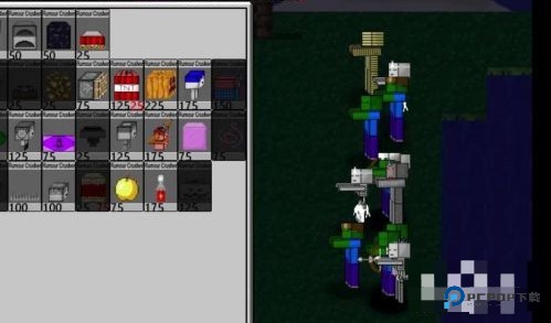 我的世界版植物大战僵尸手机版如何通过僵尸夜晚关卡2