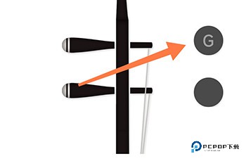 二胡调音器弦音选择