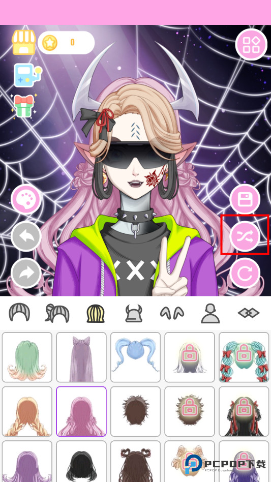 怪物女孩换装游戏怎么玩2