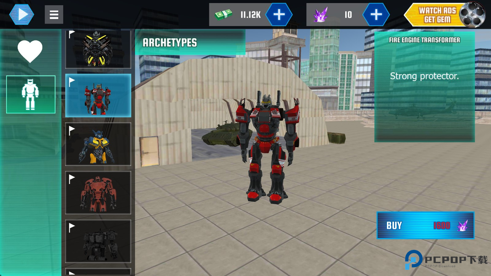 变形鲨鱼机器人安卓版