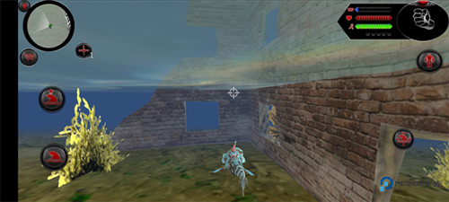 变形鲨鱼机器人游戏截图