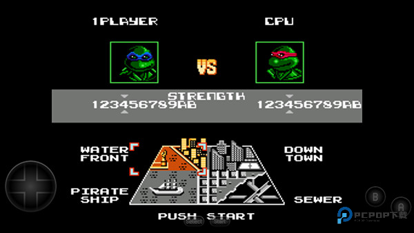 忍者神龟格斗手机版怎么玩