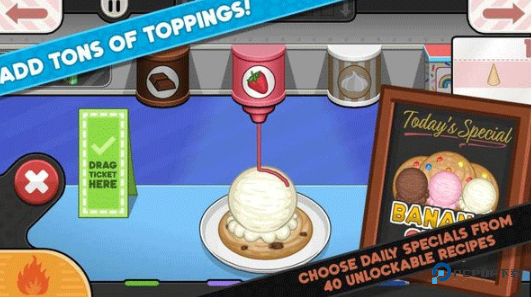 老爹圣代曲奇店HD版