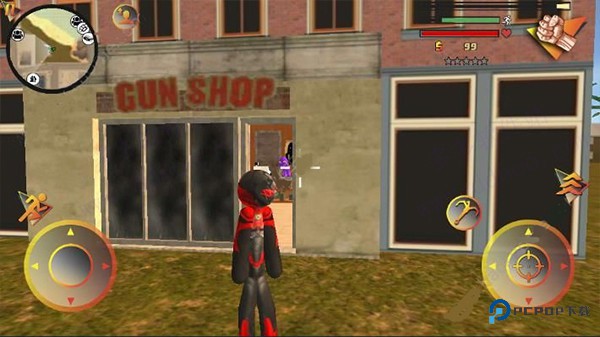 火柴人绳索英雄汉化版